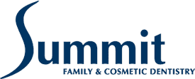 Summit Family & Cosmetic Dentistry logo in dark blue