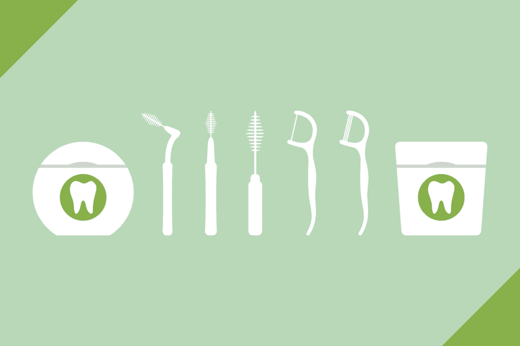 Several of Summit Family and Cosmetic Dentistry’s suggested floss and flossing tools.